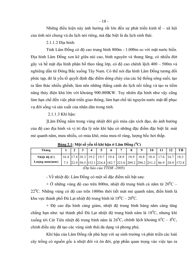 image for page Giải pháp phát triển du lịch sinh thái tỉnh Lâm Đồng đến năm 2015