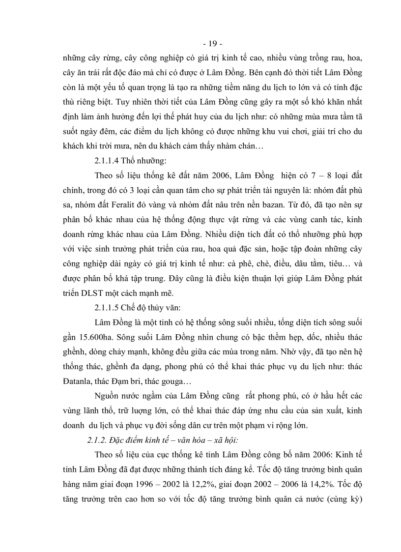 image for page Giải pháp phát triển du lịch sinh thái tỉnh Lâm Đồng đến năm 2015