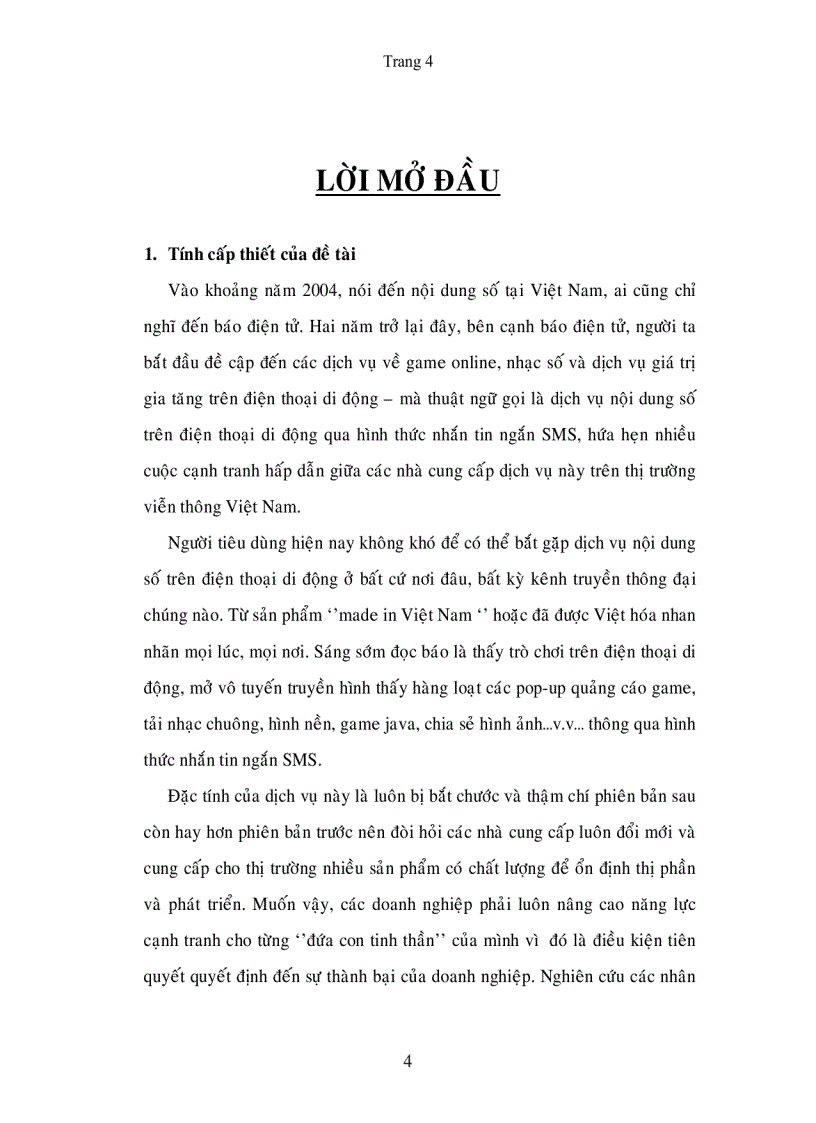 image for page Nâng cao năng lực cạnh tranh cho dịch vụ nội dung số trên điện thoại di động tại Công ty dịch vụ viễn thông Sài Gòn