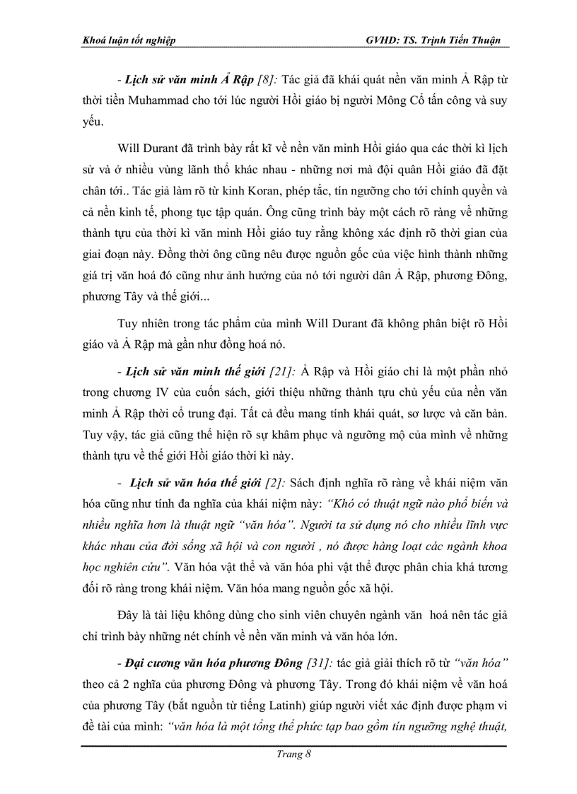 image for page Những thành tựu văn hoá tinh thần của Ả Rập thời kì Văn minh Hồi giáo thế kỉ VII XV