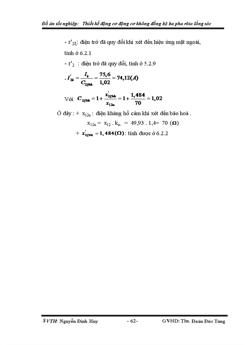 image for page Thiết kế động cơ điện không đồng bộ ba pha rôto lồng sóc