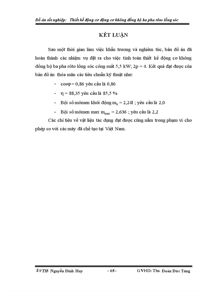 image for page Thiết kế động cơ điện không đồng bộ ba pha rôto lồng sóc