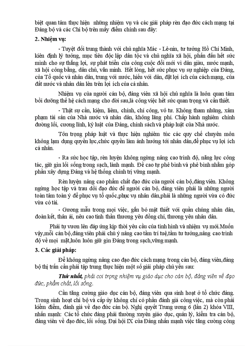 image for page Tư tưởng Hồ Chí Minh về đạo đức cách mạng và vận dụng vào xây dựng đạo đức cách mạng cho đội ngũ cán bộ Đảng viên ở thị trấn Buôn Trấp huyện Krông Ana tỉnh ĐăkLăk trong giai đoạn 2010