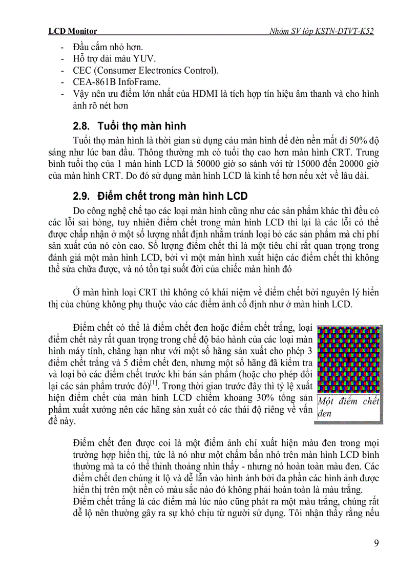 image for page Tổng quan về công nghệ LCD các thuộc tính và những bộ mạch cơ bản