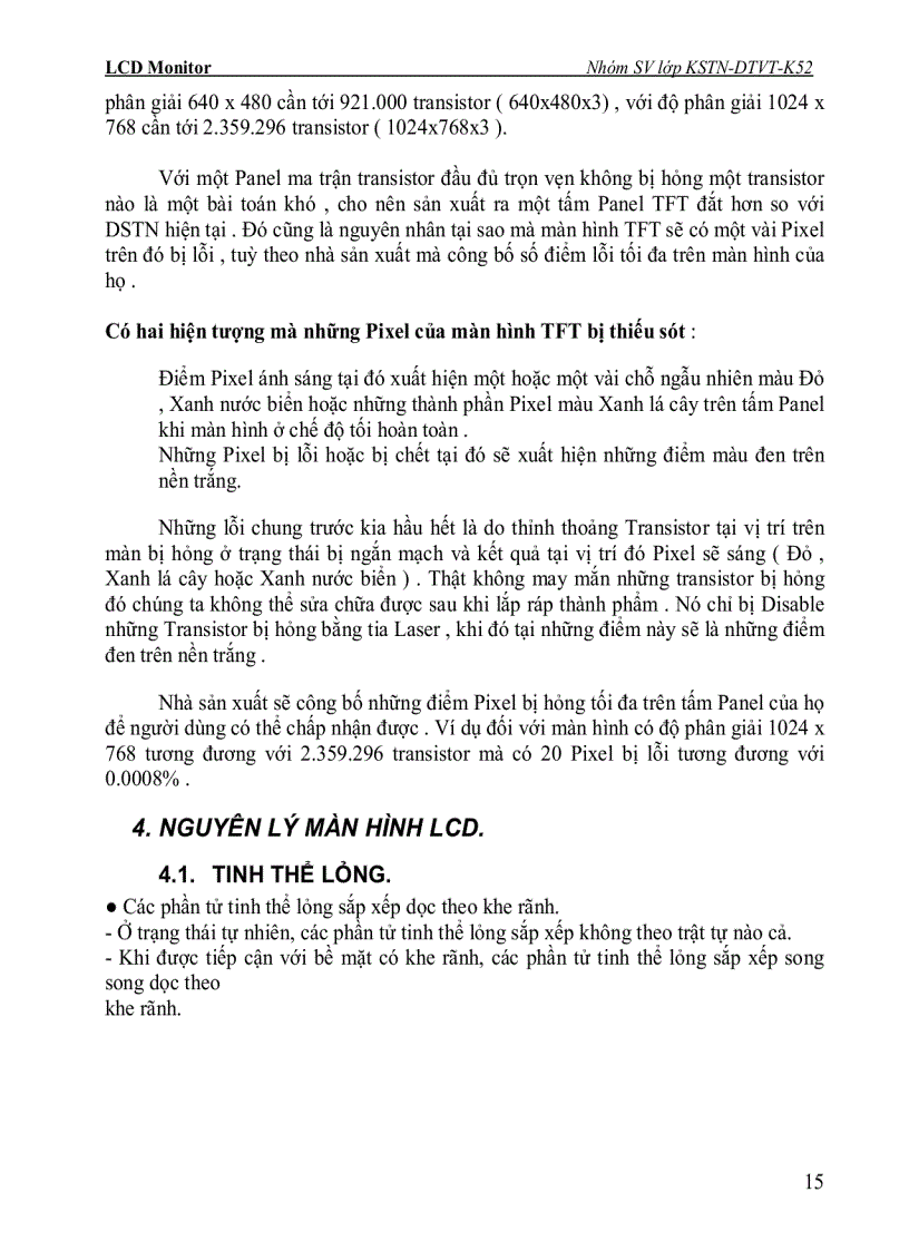 image for page Tổng quan về công nghệ LCD các thuộc tính và những bộ mạch cơ bản
