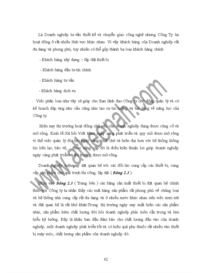 image for page Một số biện pháp nhằm củng cố và mở rộng thị trường tiêu thụ sản phẩm của Công ty Cổ Phần tư vấn thiết kế và chuyển giao công nghệ