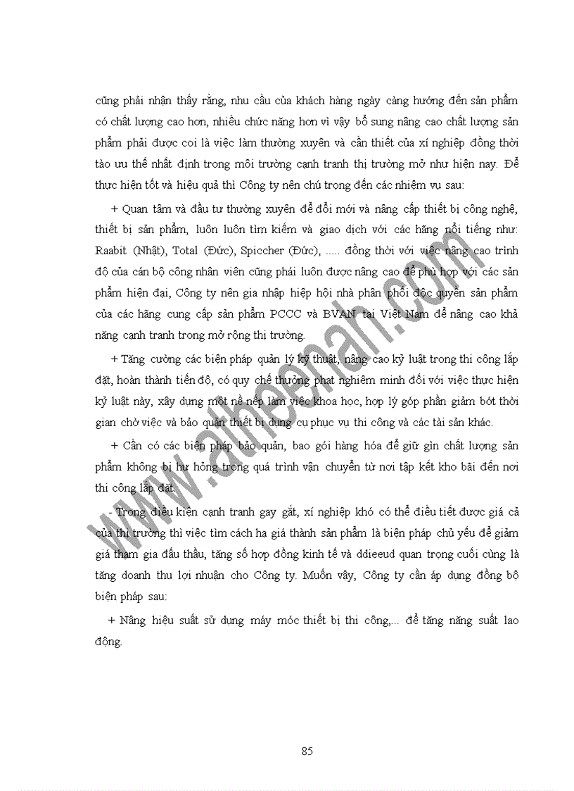 image for page Một số biện pháp nhằm củng cố và mở rộng thị trường tiêu thụ sản phẩm của Công ty Cổ Phần tư vấn thiết kế và chuyển giao công nghệ