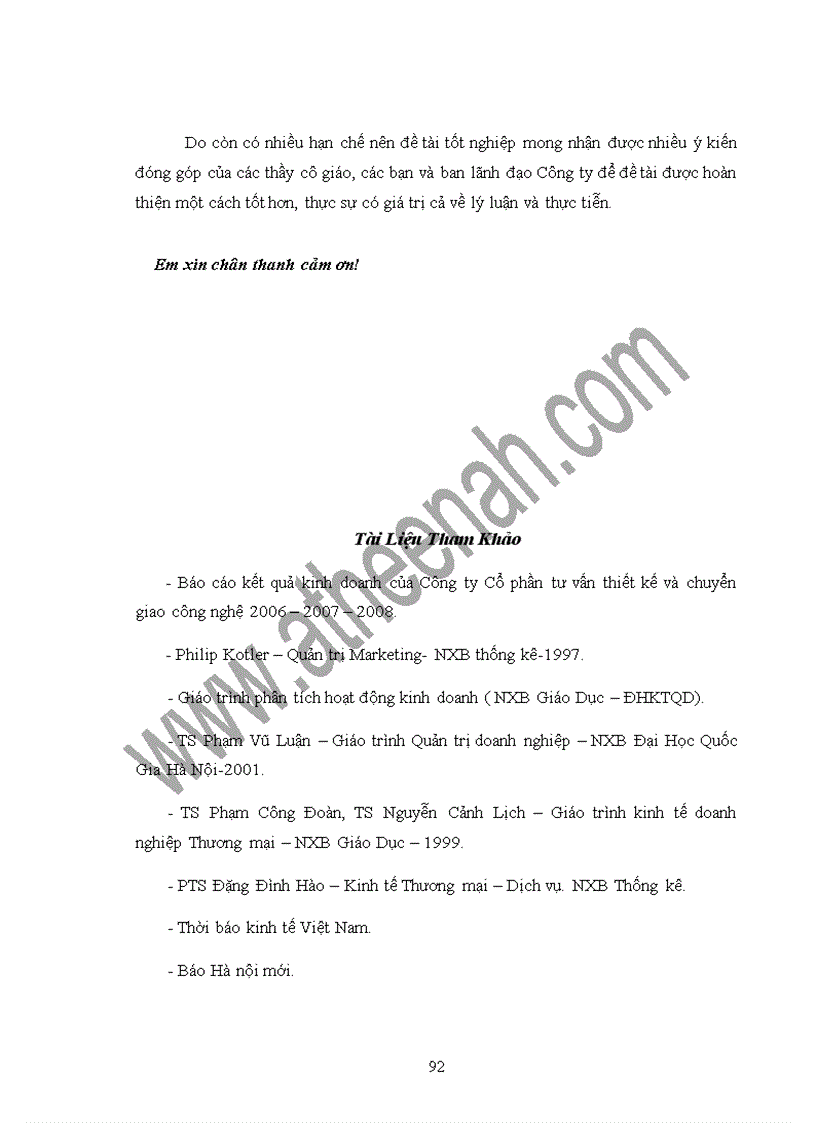 image for page Một số biện pháp nhằm củng cố và mở rộng thị trường tiêu thụ sản phẩm của Công ty Cổ Phần tư vấn thiết kế và chuyển giao công nghệ