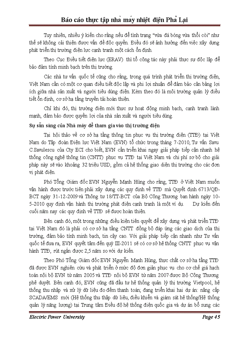 image for page Báo cáo thực tập nhà máy nhiệt điện Phả Lại tháng 12 201