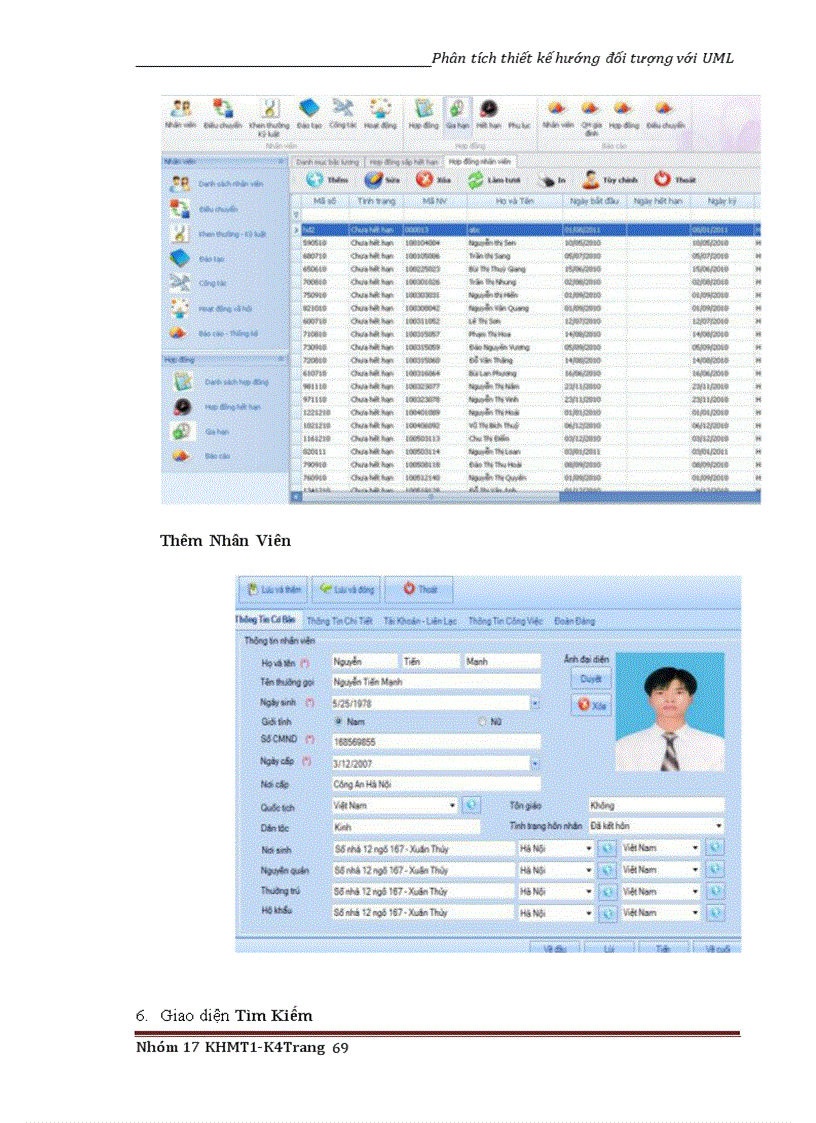 image for page Phân tích thiết kế hướng đối tượng với UML Quản lý Tour du lịch