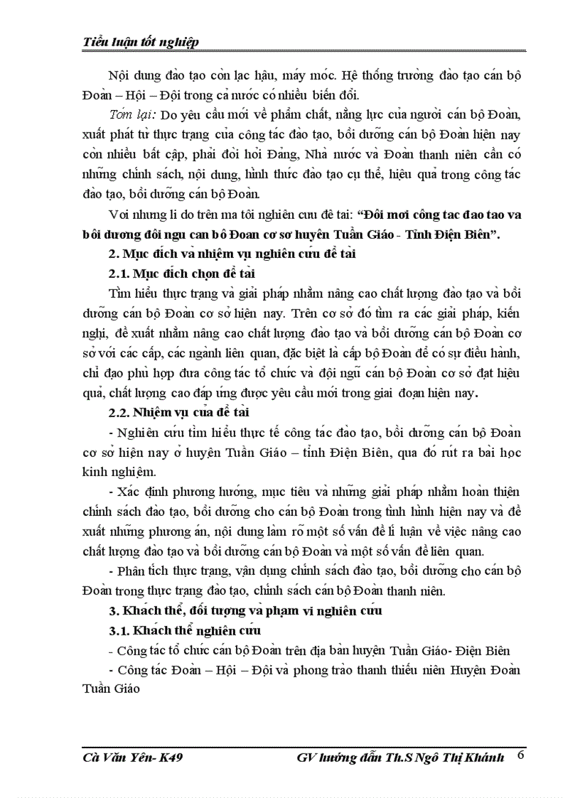 image for page Đổi mới công tác đào tạo và bồi dưỡng đội ngũ cán bộ Đoàn cơ sở Huyện Tuần Giáo