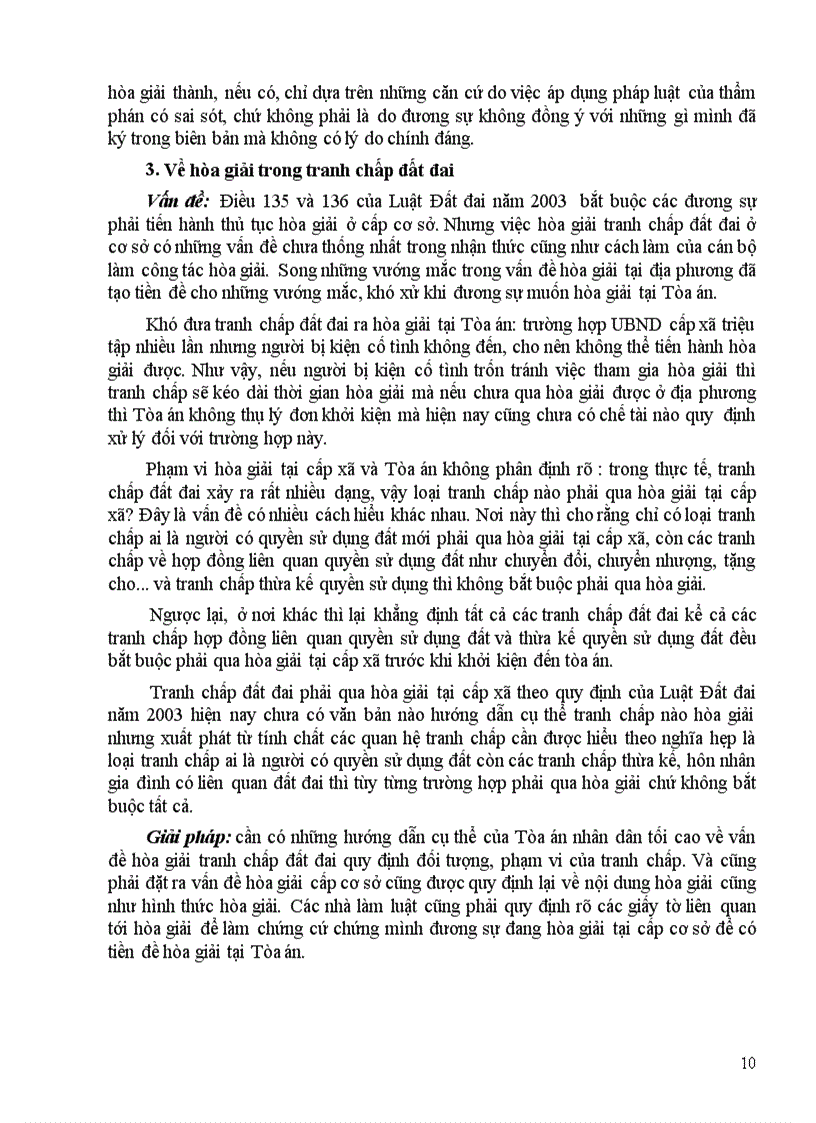 image for page Hòa giải vụ án dân sự và những kiến nghị hoàn thiện pháp luật tố tụng dân sự
