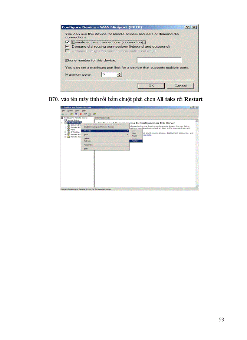 image for page Thiết lập firewall và các rule với ISA server