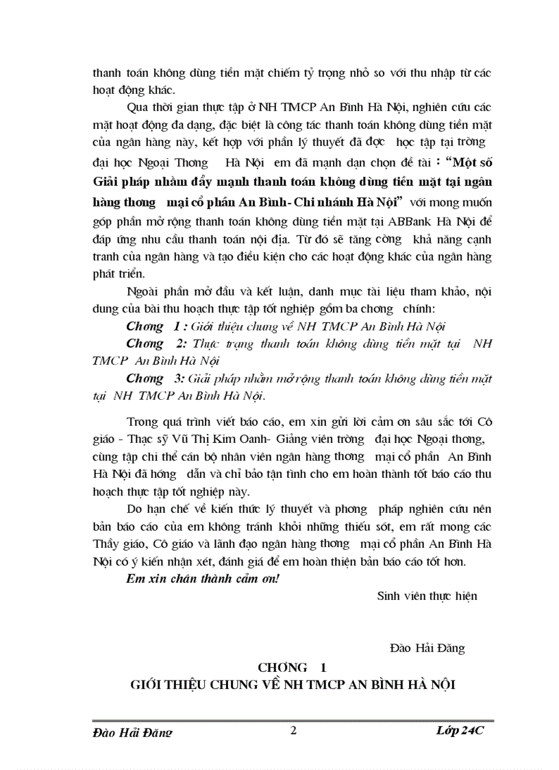 image for page Một số Giải pháp nhằm đẩy mạnh thanh toán không dùng tiền mặt tại ngân hàng thương mại cổ phần An Bình Chi nhánh Hà Nội