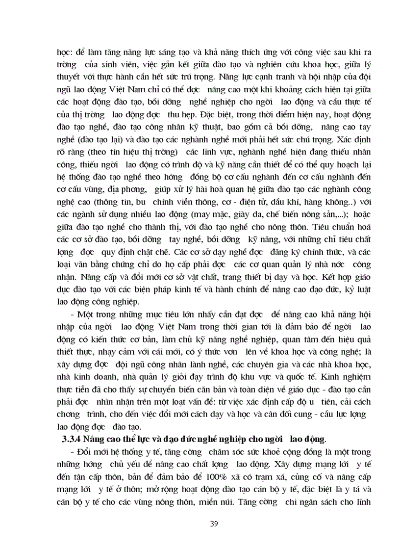 image for page Đào tạo và phát triển nguồn nhân lực cho công nghiệp hoá hiện đại hoá ở nước ta trong quá trình hội nhập kinh tế quốc tế thực trạng và giải pháp