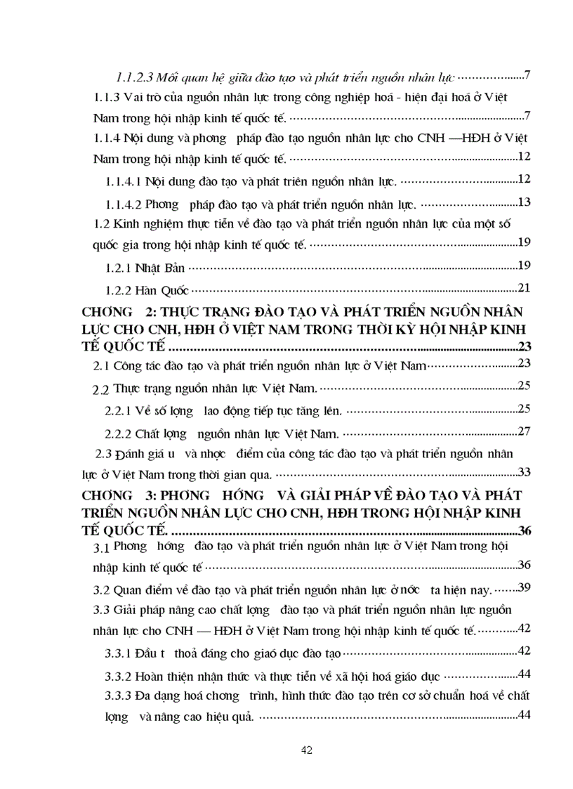 image for page Đào tạo và phát triển nguồn nhân lực cho công nghiệp hoá hiện đại hoá ở nước ta trong quá trình hội nhập kinh tế quốc tế thực trạng và giải pháp