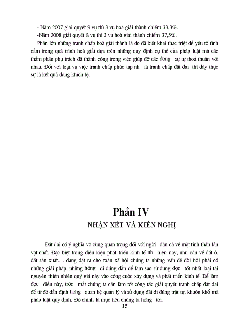 image for page Tình hình giải quyết tranh chấp đất đai của toà án nhân dân huyện Bình Lục