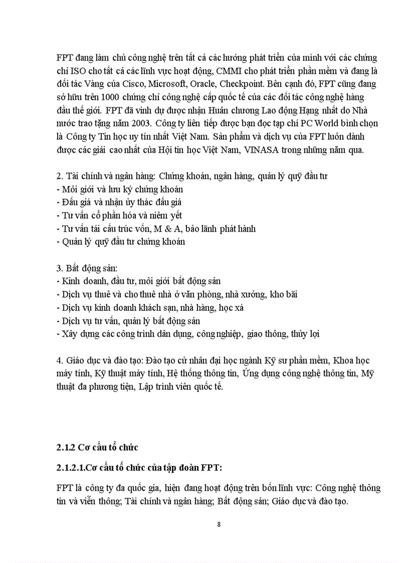 image for page Phân tích về hoạt động quản trị nhân lực của công ty FPT