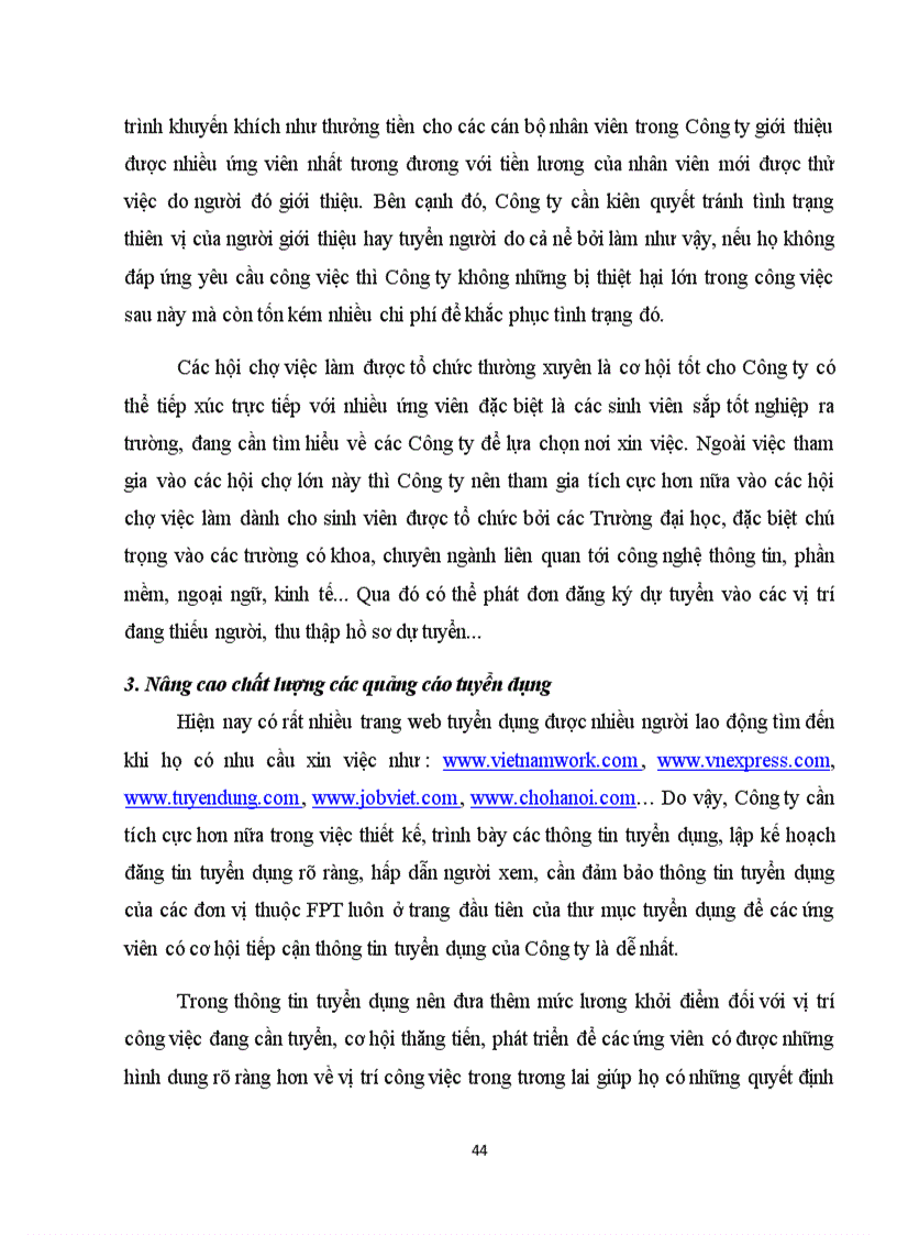 image for page Phân tích về hoạt động quản trị nhân lực của công ty FPT