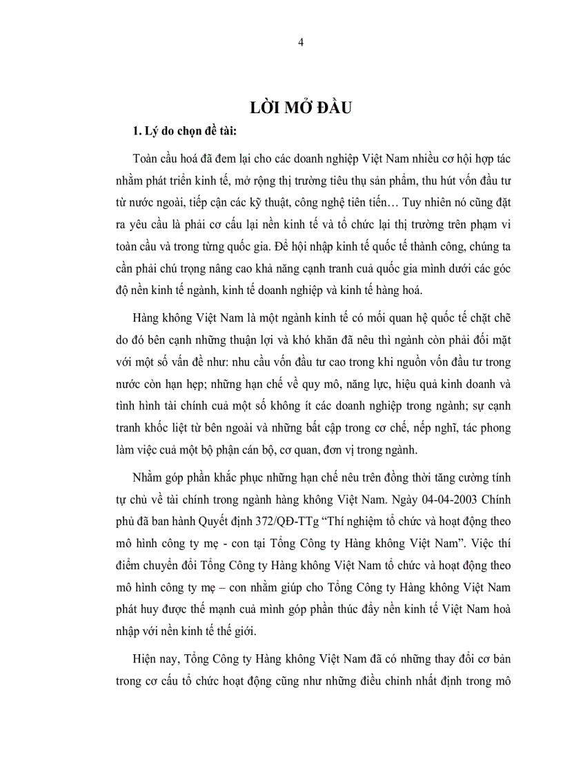 image for page Hoàn thiện quản lý tài chính nội bộ tại Tổng công ty Hàng không Việt Nam