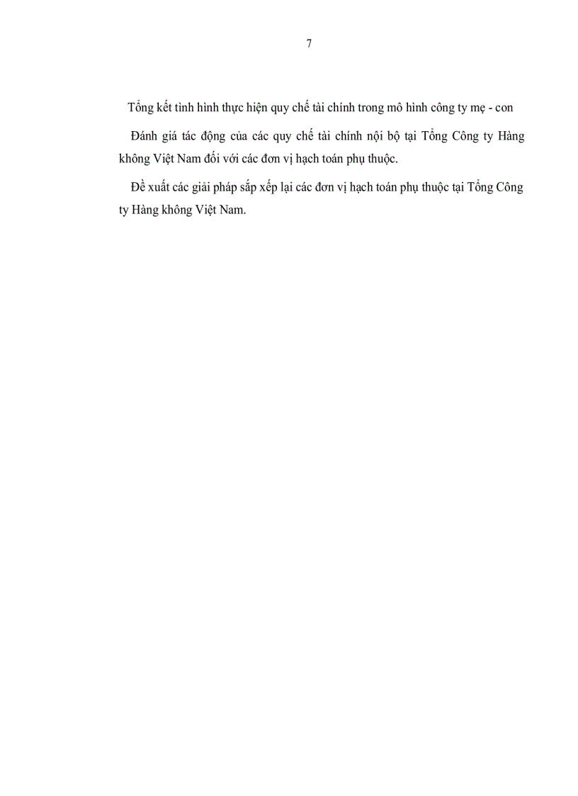 image for page Hoàn thiện quản lý tài chính nội bộ tại Tổng công ty Hàng không Việt Nam