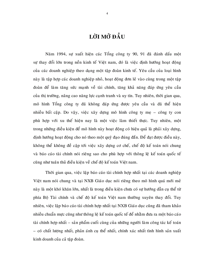 image for page Một số giải pháp nhằm hoàn thiện việc soạn thảo báo cáo tài chính hợp nhất