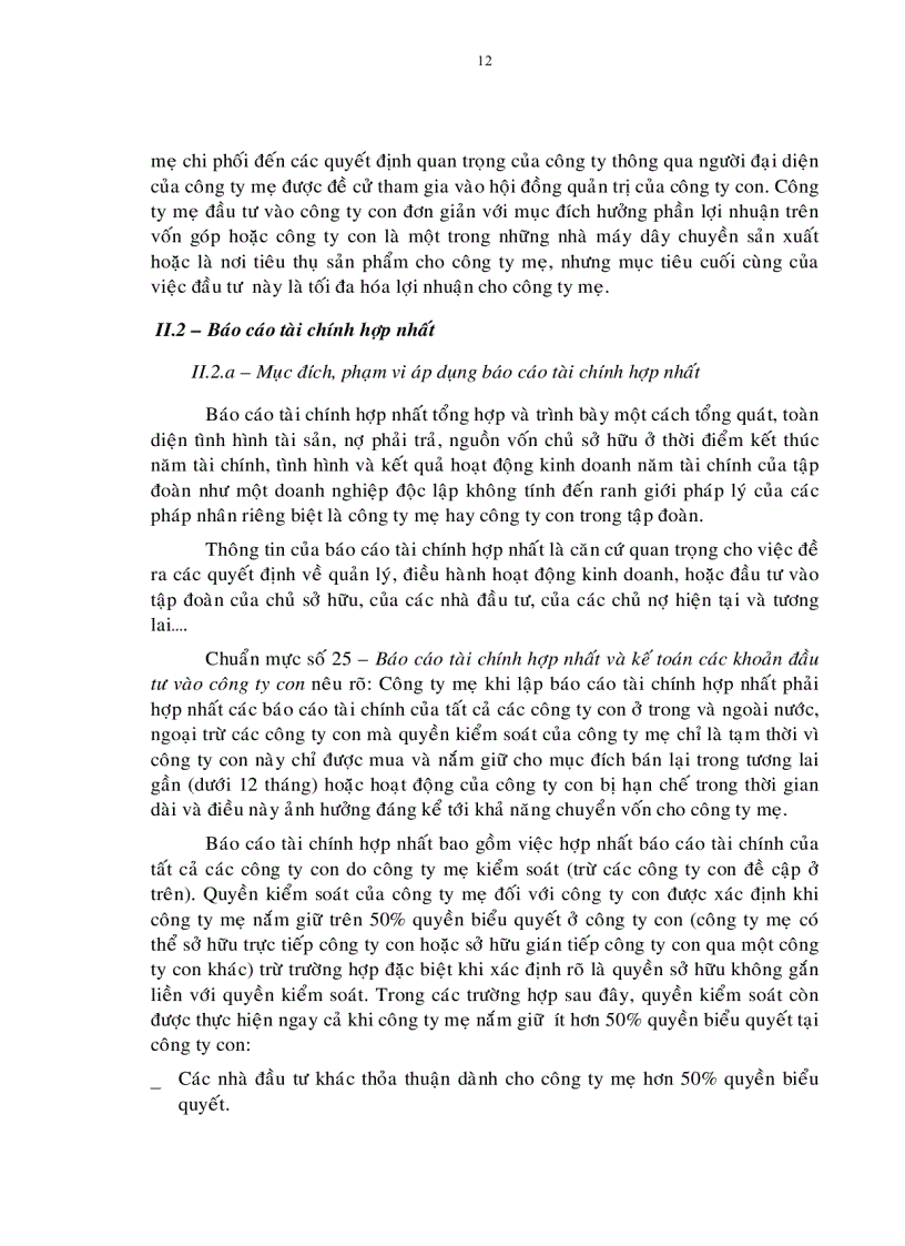 image for page Một số giải pháp nhằm hoàn thiện việc soạn thảo báo cáo tài chính hợp nhất