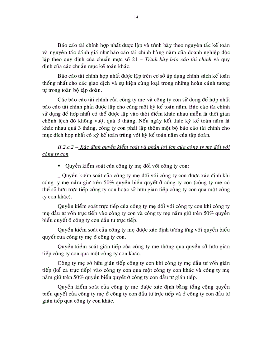 image for page Một số giải pháp nhằm hoàn thiện việc soạn thảo báo cáo tài chính hợp nhất