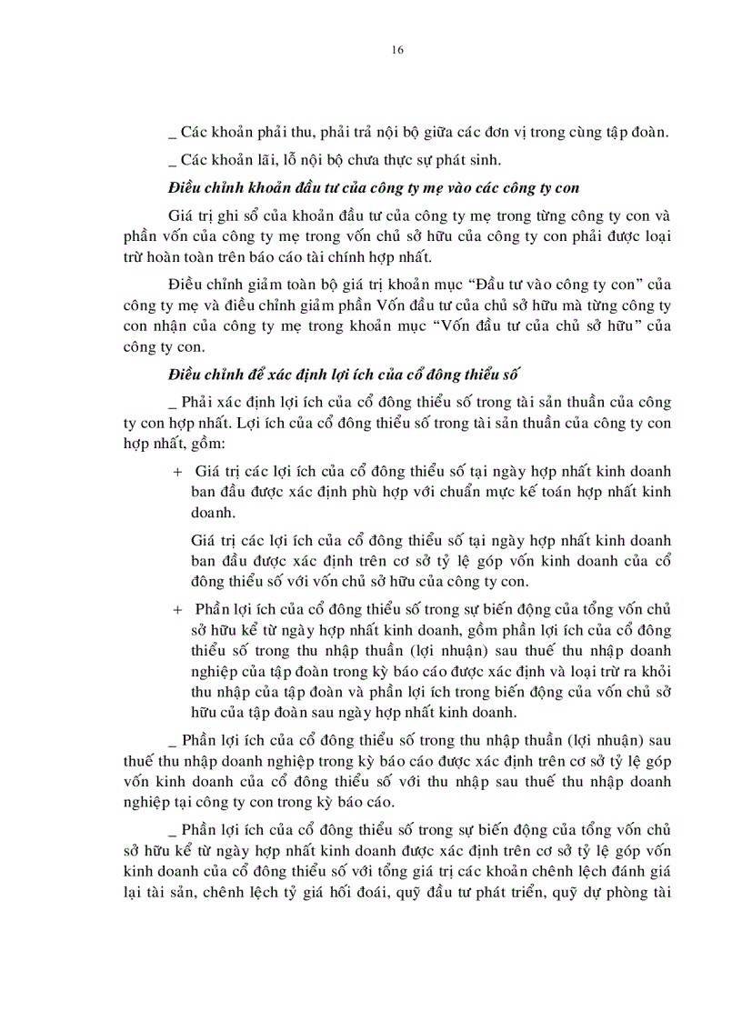image for page Một số giải pháp nhằm hoàn thiện việc soạn thảo báo cáo tài chính hợp nhất