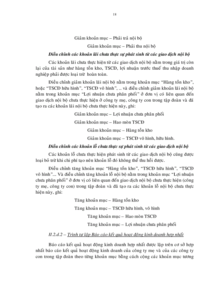 image for page Một số giải pháp nhằm hoàn thiện việc soạn thảo báo cáo tài chính hợp nhất