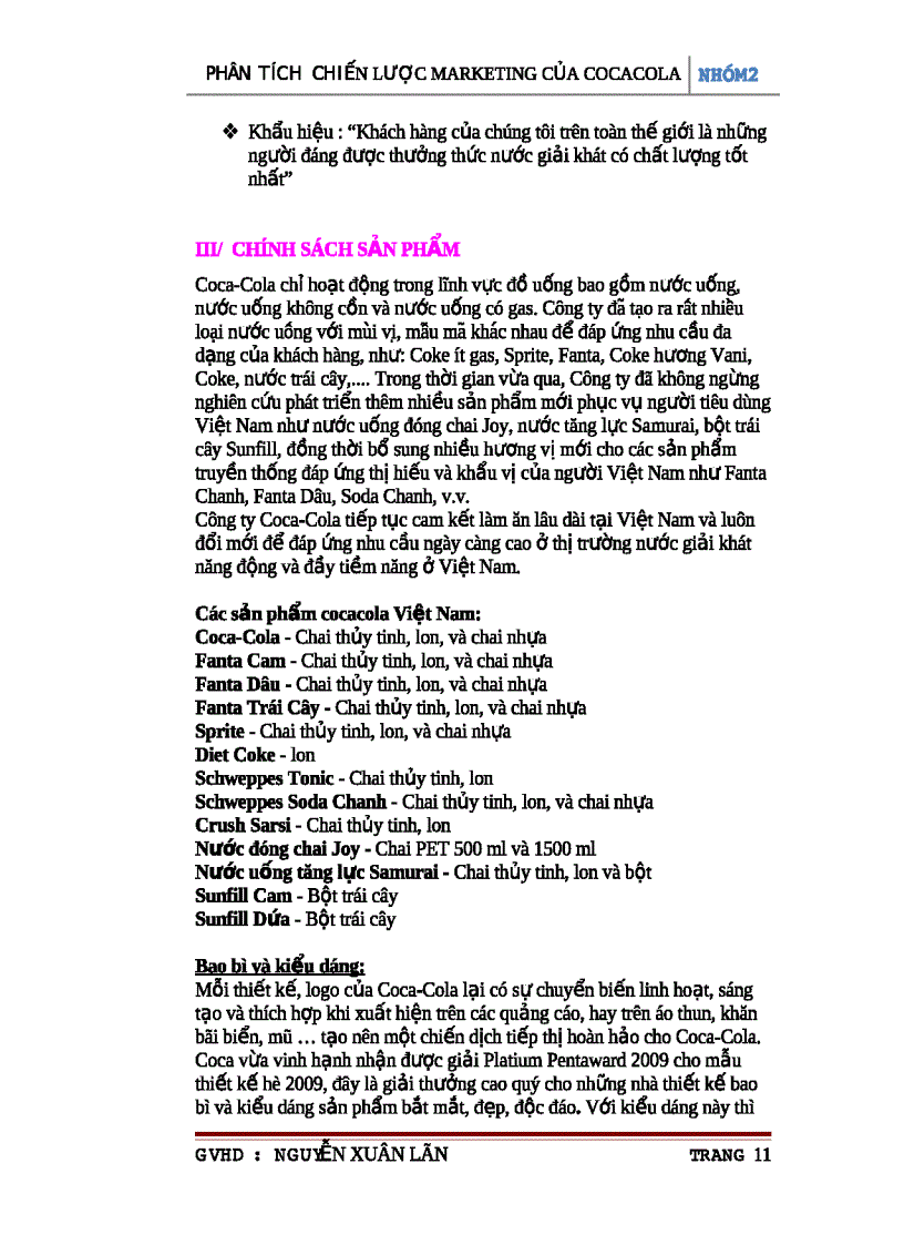 image for page Phân tích chiến lược makerting