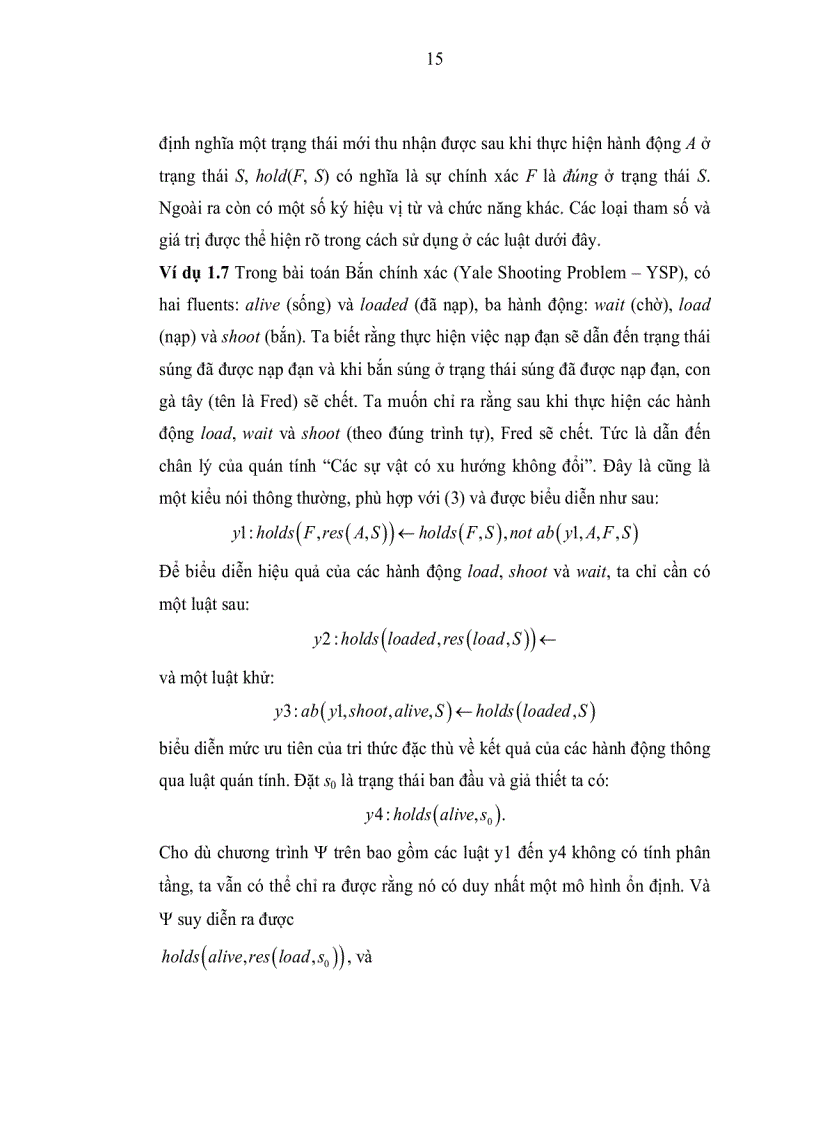 image for page Nghiên cứu các phương pháp biểu diễn tri thức trong lập trình Logic