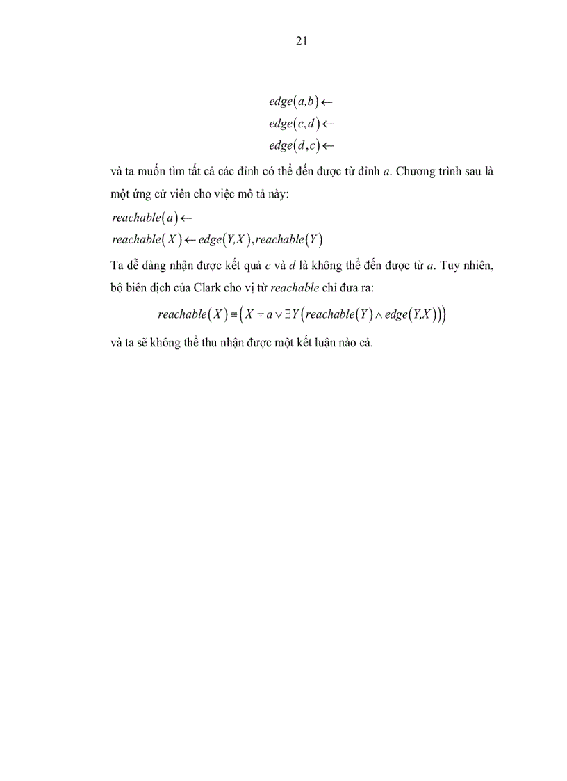 image for page Nghiên cứu các phương pháp biểu diễn tri thức trong lập trình Logic
