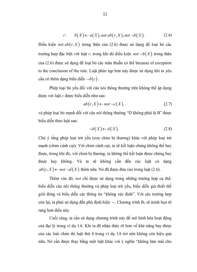 image for page Nghiên cứu các phương pháp biểu diễn tri thức trong lập trình Logic