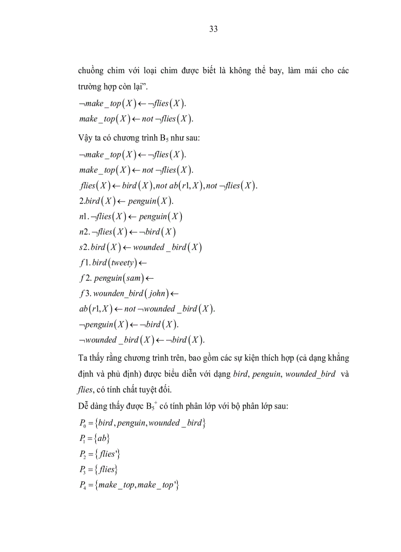 image for page Nghiên cứu các phương pháp biểu diễn tri thức trong lập trình Logic