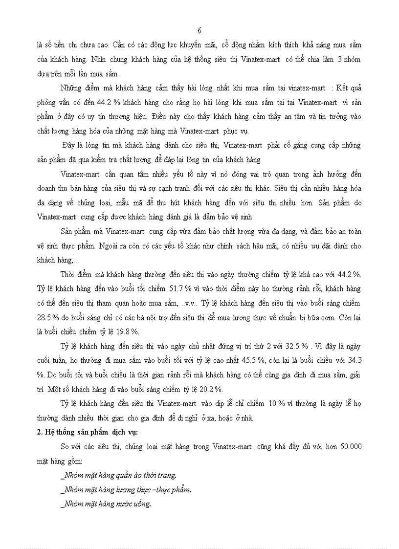 image for page Phân tích mô hình kinh doanh của hệ thống siêu thị VINATEX MART
