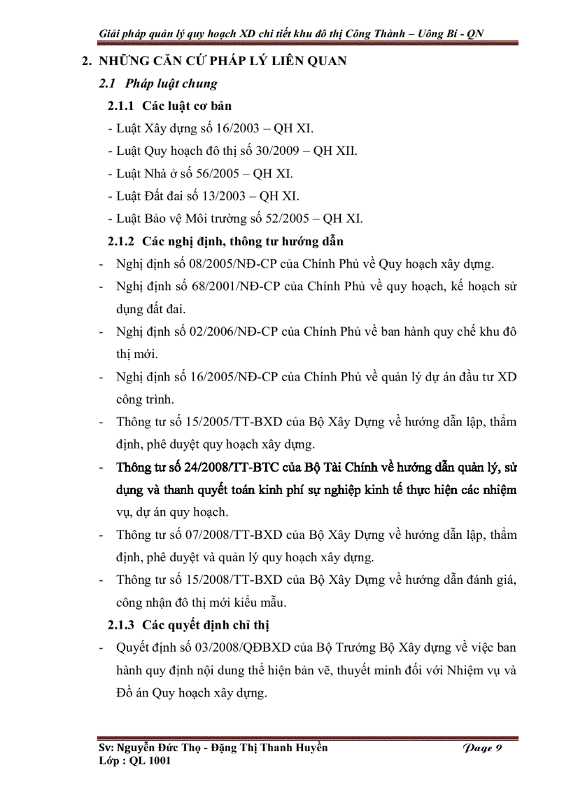 image for page Giải pháp quản lý quy hoạch xây dựng chi tiết khu đô thị Công Thành Uông Bí Quảng Ninh kèm bản vẽ
