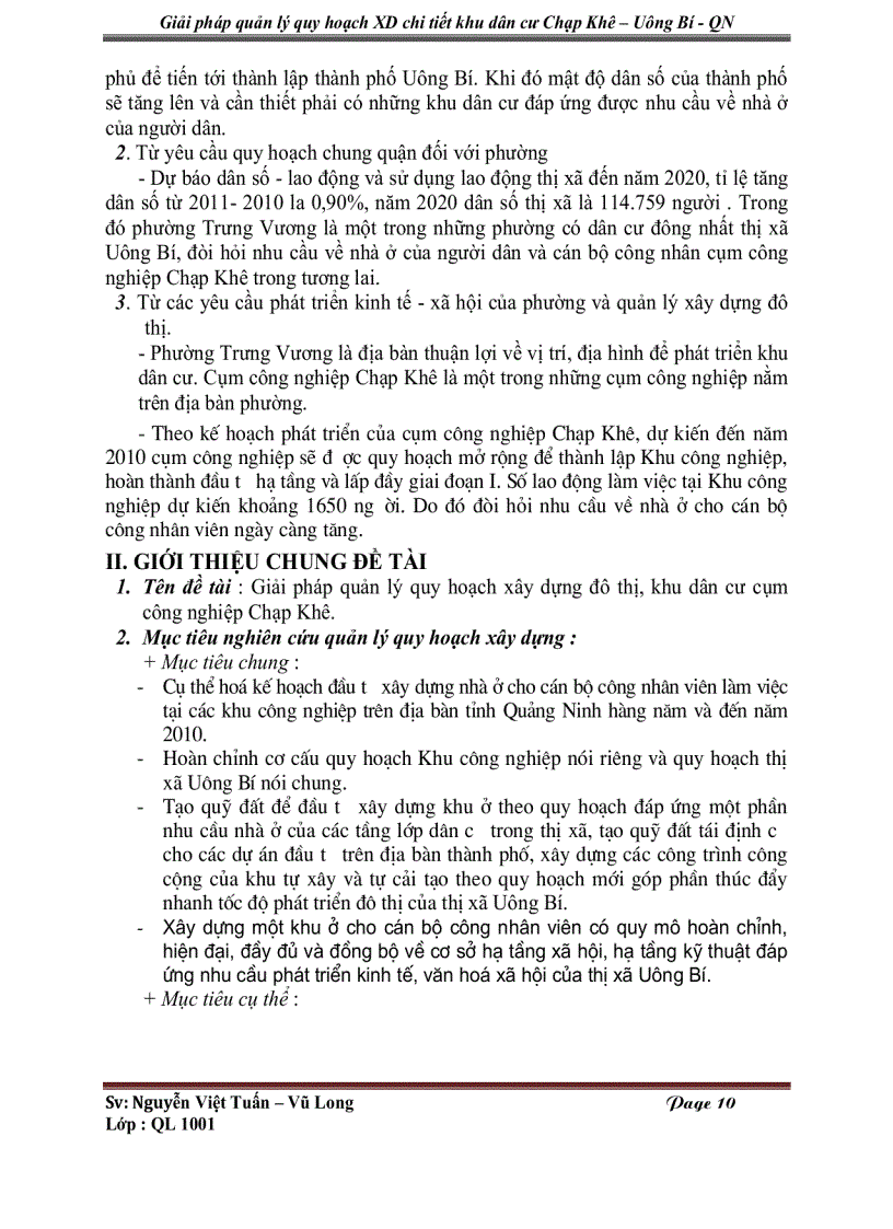 image for page Giải pháp quản lý quy hoạch xây dựng đô thị khu dân cư cụm công nghiệp Chạp Khê Uông Bí Quảng Ninh