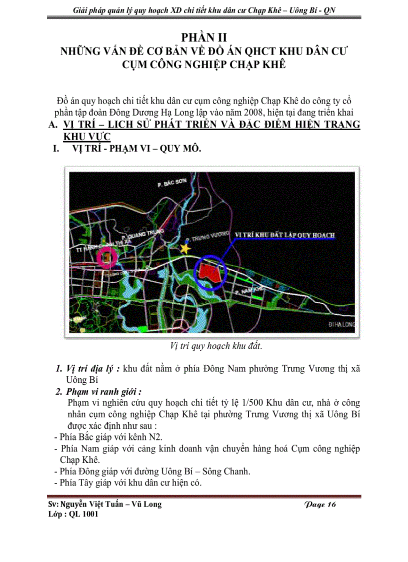 image for page Giải pháp quản lý quy hoạch xây dựng đô thị khu dân cư cụm công nghiệp Chạp Khê Uông Bí Quảng Ninh