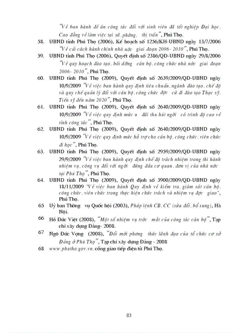 image for page Xây dựng đội ngũ cán bộ công chức tại tỉnh Phú Thọ hiện nay