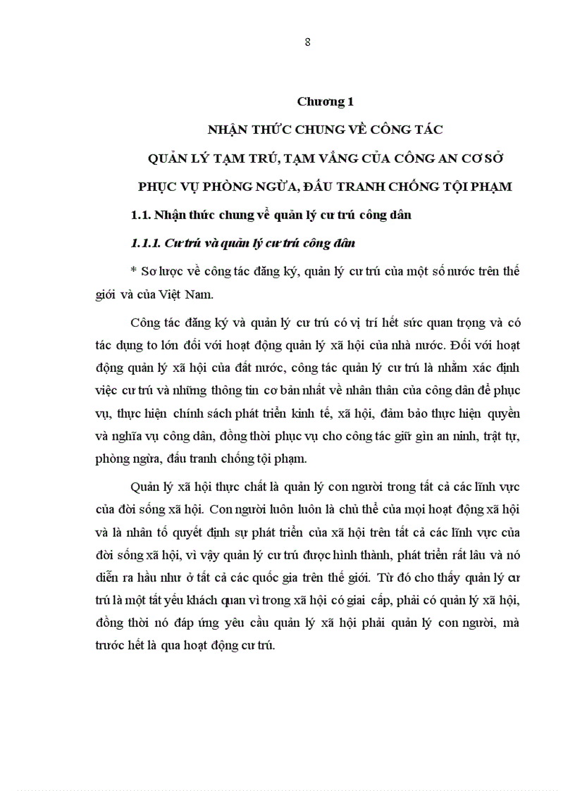 image for page Thực trạng và giải pháp nâng cao hiệu quả quản lý tạm trú tạm vắng của Công an cơ sở phục vụ công tác phòng ngừa đấu tranh chống tội phạm trên địa bàn thành phố Hồ Chí Minh
