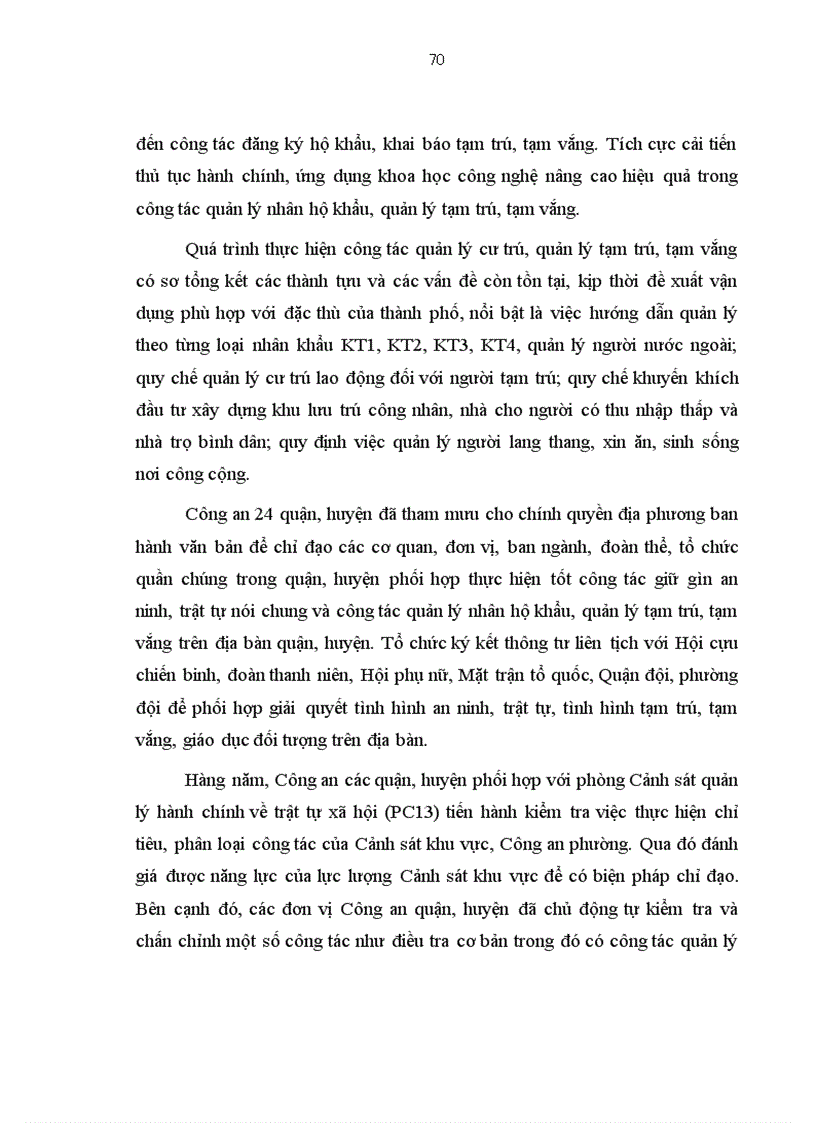 image for page Thực trạng và giải pháp nâng cao hiệu quả quản lý tạm trú tạm vắng của Công an cơ sở phục vụ công tác phòng ngừa đấu tranh chống tội phạm trên địa bàn thành phố Hồ Chí Minh