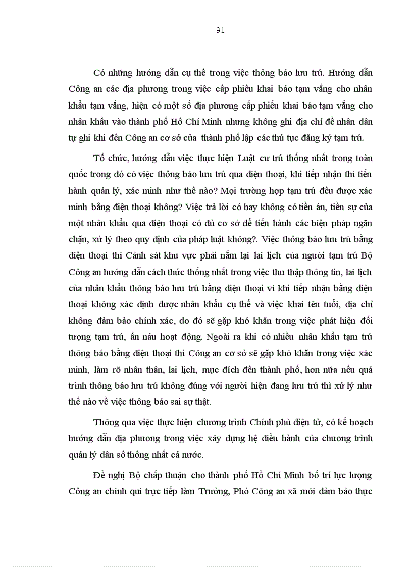 image for page Thực trạng và giải pháp nâng cao hiệu quả quản lý tạm trú tạm vắng của Công an cơ sở phục vụ công tác phòng ngừa đấu tranh chống tội phạm trên địa bàn thành phố Hồ Chí Minh