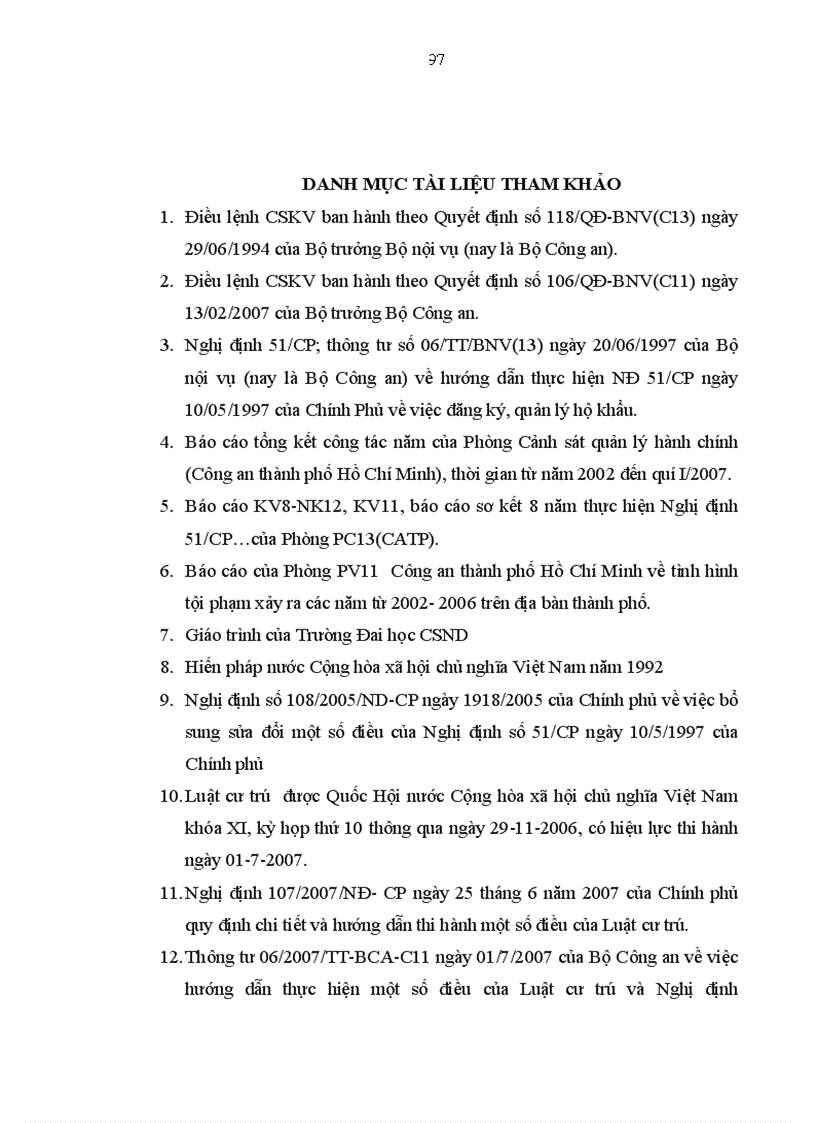 image for page Thực trạng và giải pháp nâng cao hiệu quả quản lý tạm trú tạm vắng của Công an cơ sở phục vụ công tác phòng ngừa đấu tranh chống tội phạm trên địa bàn thành phố Hồ Chí Minh