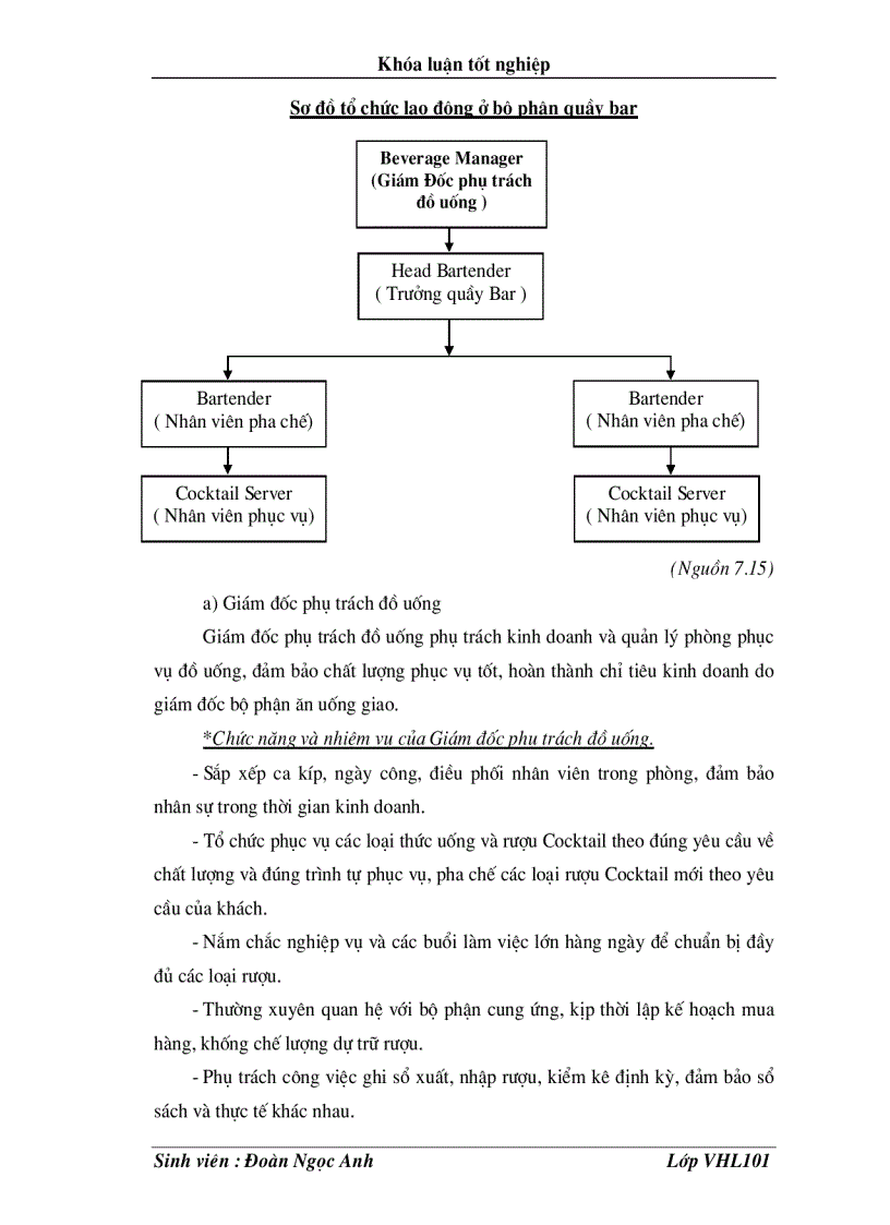 image for page Tìm hiểu nghiệp vụ pha chế quầy Bar tại nhà hàng Focus Hải Phòn