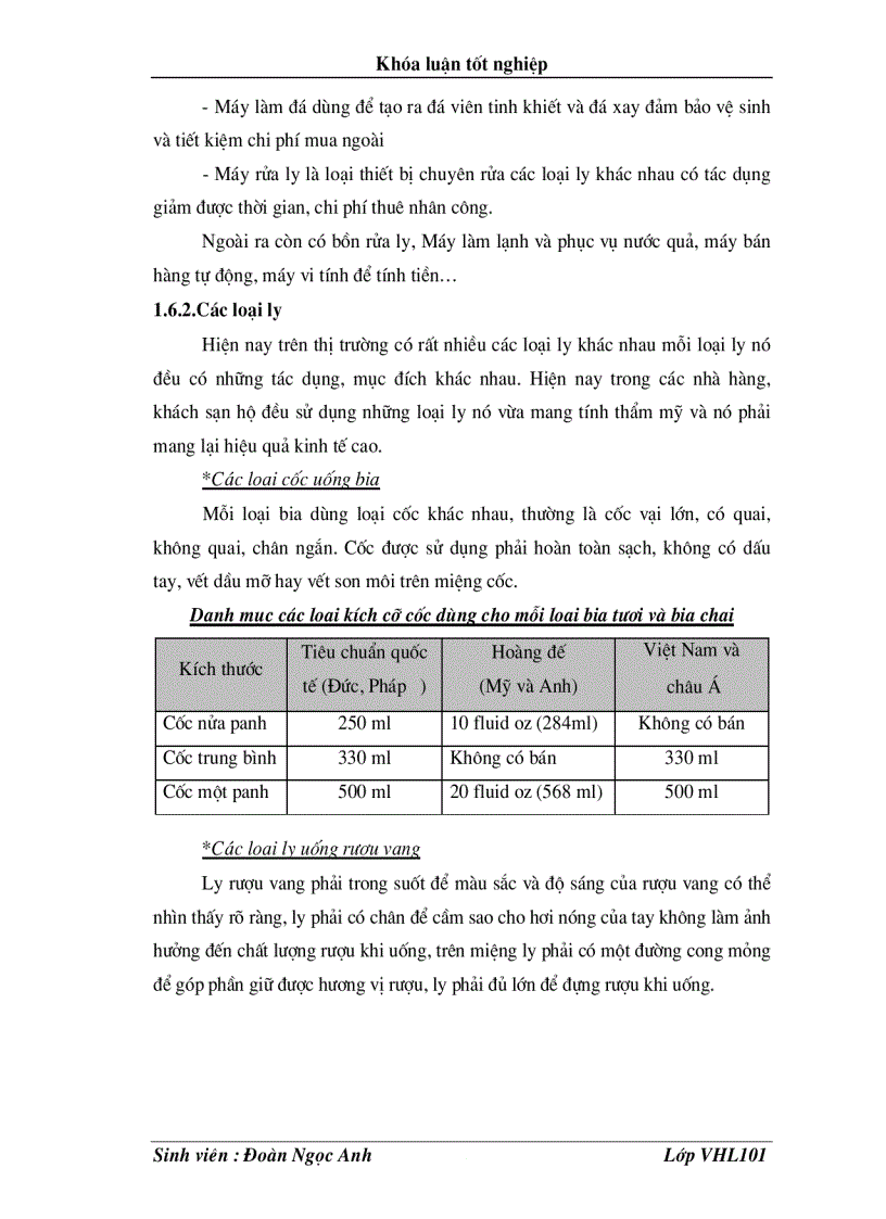 image for page Tìm hiểu nghiệp vụ pha chế quầy Bar tại nhà hàng Focus Hải Phòn