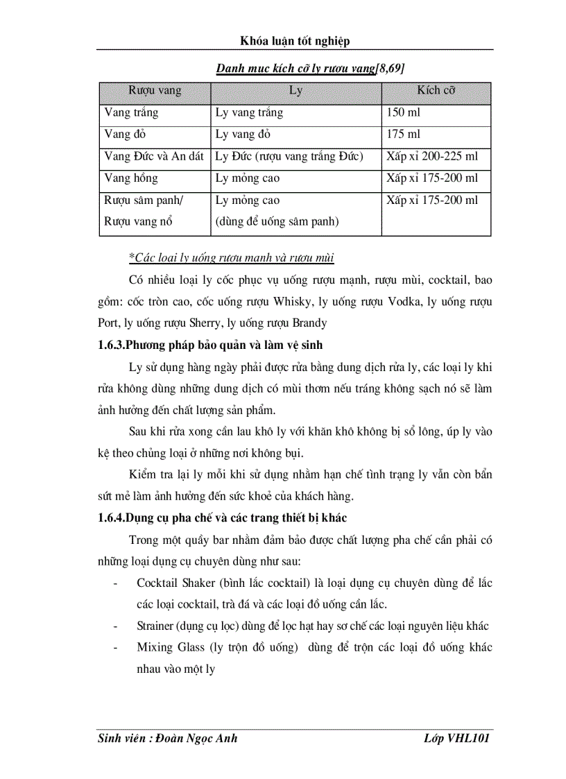 image for page Tìm hiểu nghiệp vụ pha chế quầy Bar tại nhà hàng Focus Hải Phòn