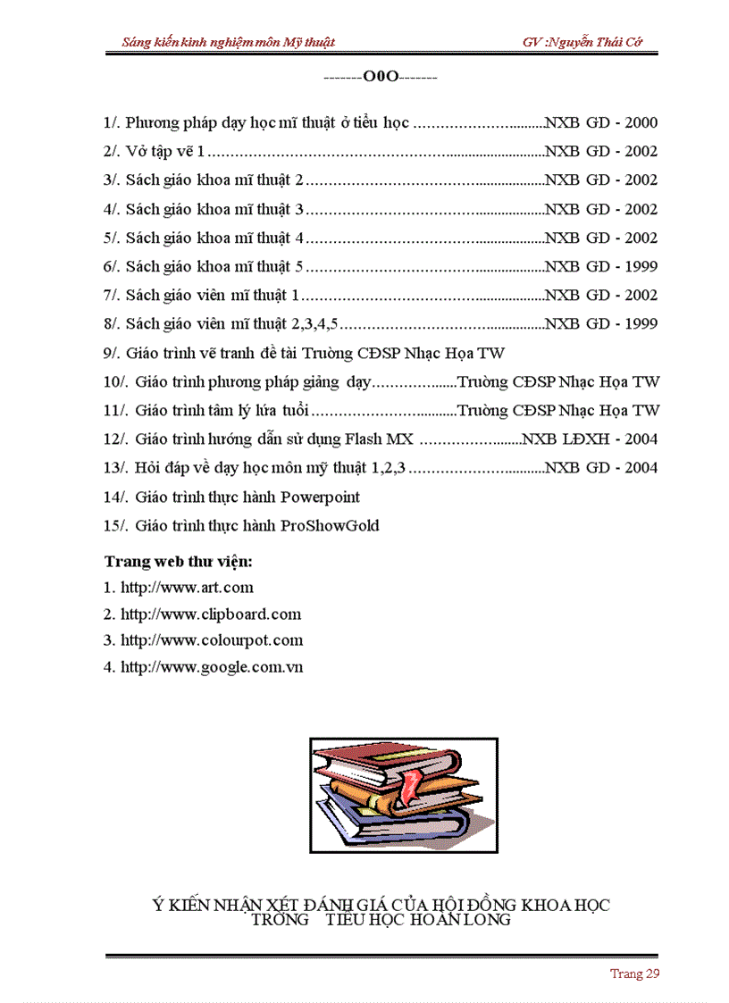image for page Ứng dụng Công nghệ thông tin trong việc đổi mới phương pháp dạy học phần Quan sát nhận xét và thực hành của phân môn vẽ tranh bậc Trung học cơ sở