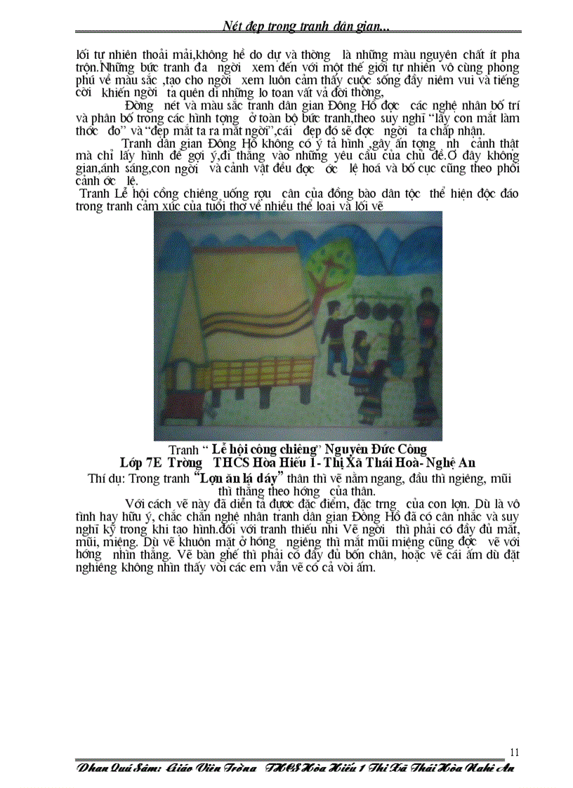 image for page Khái quát nét đẹp tranh dân gian Đông Hồ trong dạy học mỹ thuật cho học sinh phổ thông