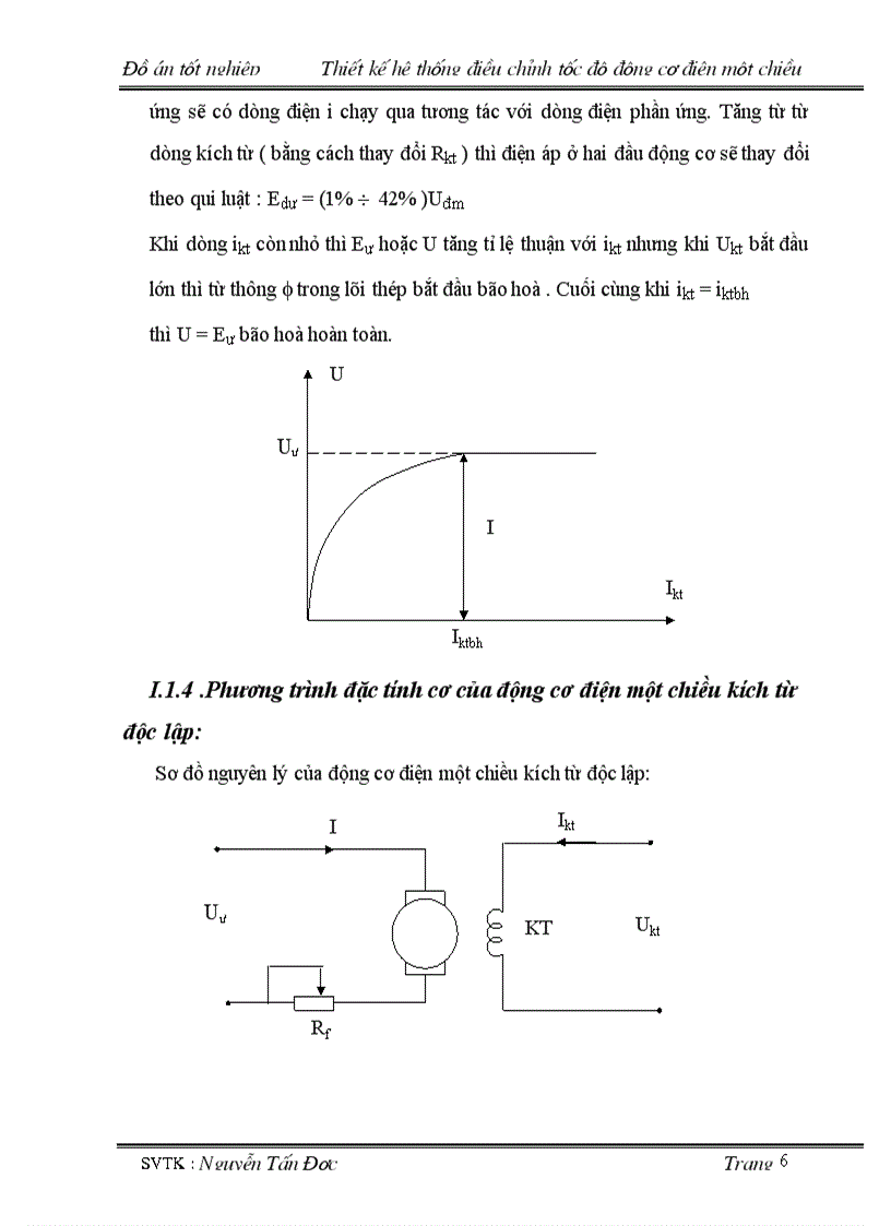 image for page Thiết kế hệ thống điều chỉnh động cơ điện một chiều